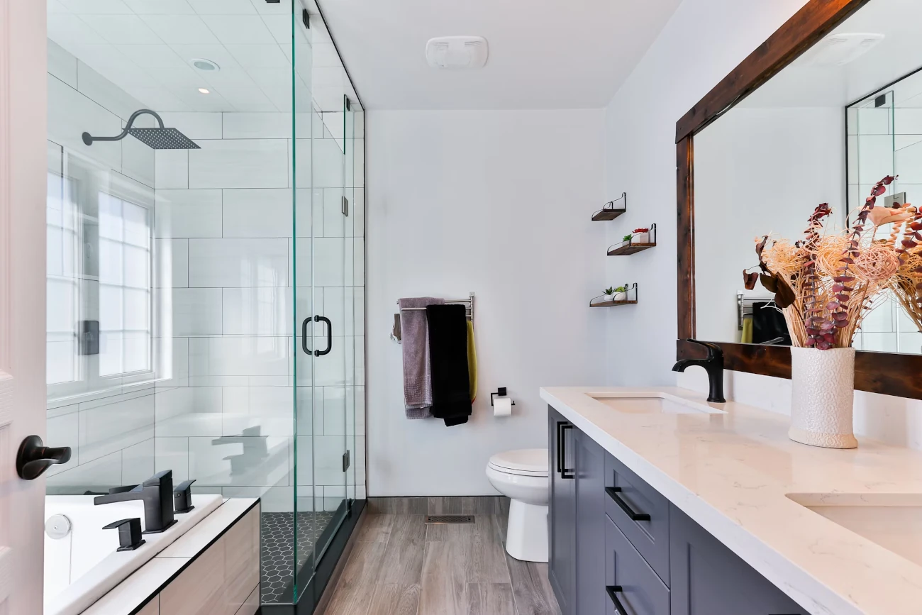 Création d&apos;une salle de bain neuve